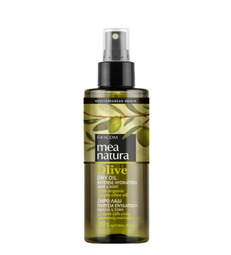 Ξηρό Λάδι για Μαλλιά & Σώμα | Mea Natura Olive