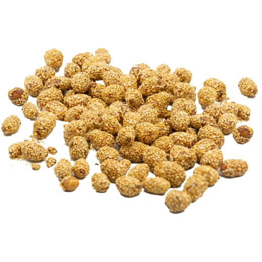 Caramelized Peanuts with Sesame | Symeonidis
