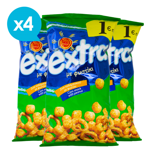 Corn Snack with Peanut (x4) | Chipita