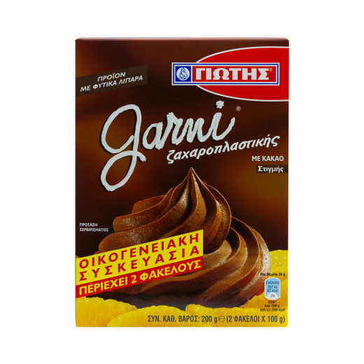 Whipped Cream Garni with Cocoa | JOTIS