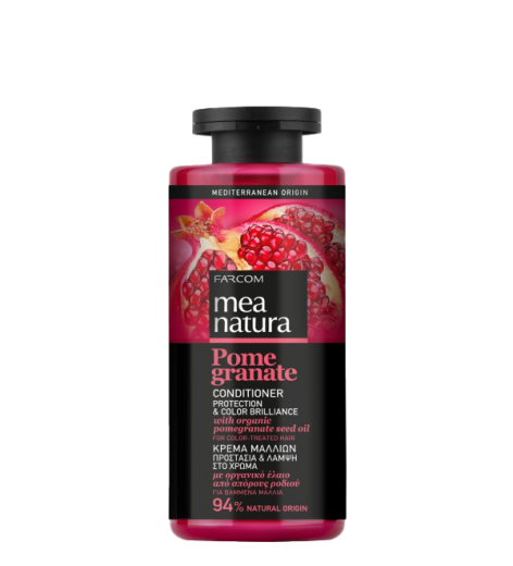 Hair Conditioner for Coloured Hair | Mea Natura Pomegranate 
