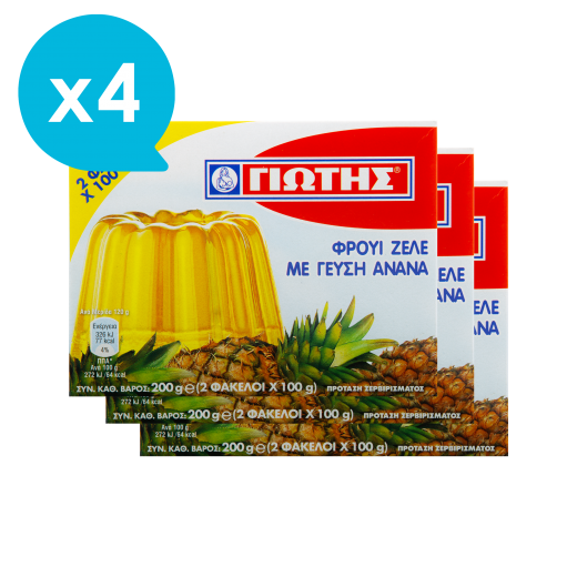 Jelly Pineapple Flavor x4 | JOTIS