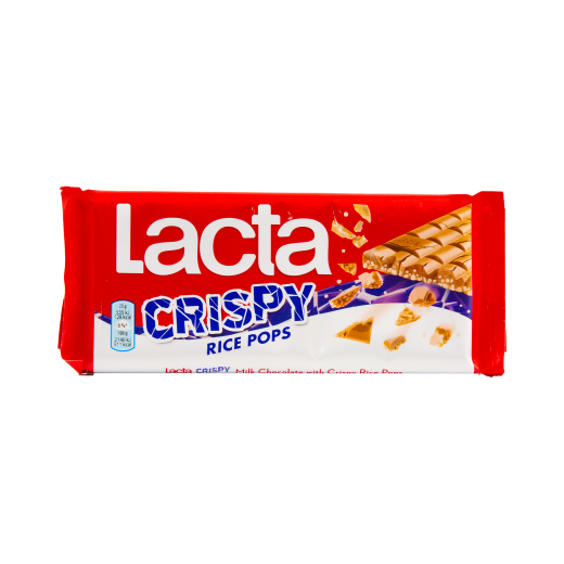 Milk Chocolate Crispy Rice Pops | Lacta