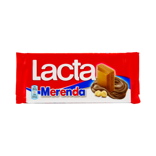 Σοκολάτα Γάλακτος με Πραλίνα (Μερέντα) | Lacta