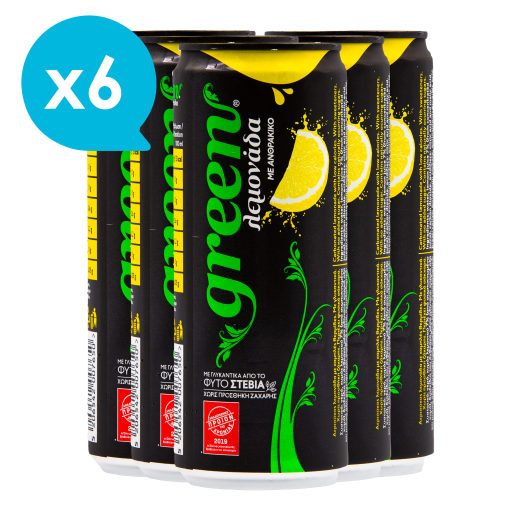 Lemonade Carbonated x6 | Green