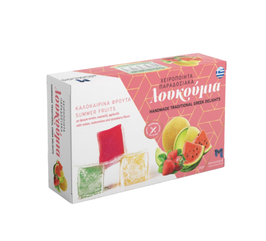 Loukoumi with Summer Fruits | Michailidis