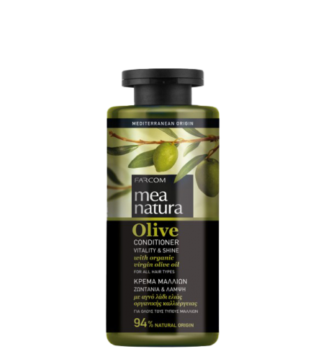 Μαλακτική Κρέμα Μαλλιών | Mea Natura Olive