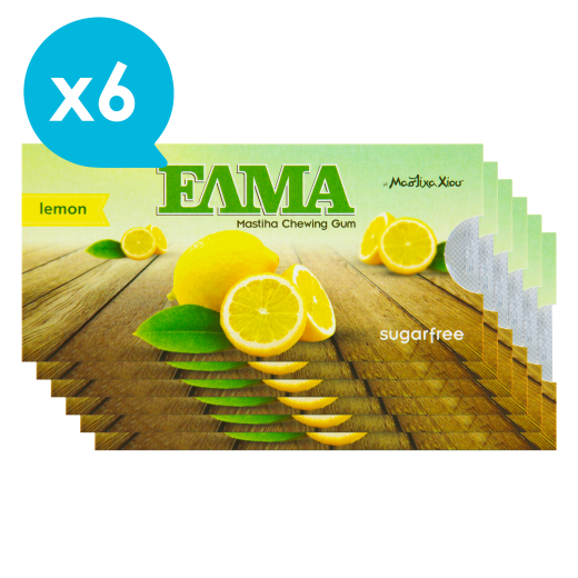 Mastiha Chewing Gum with Lemon x6 | ELMA