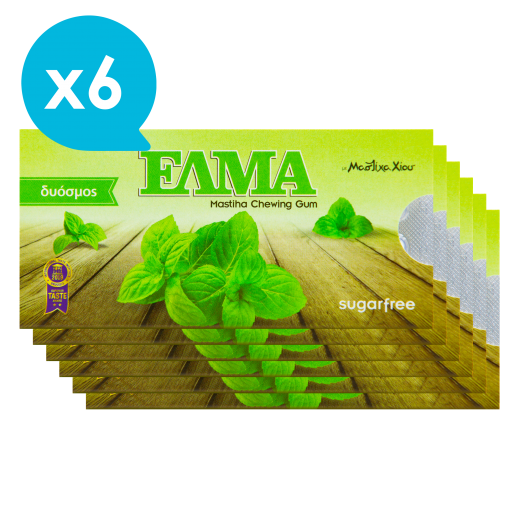 Mastiha Chewing Gum with Spearmint x6 | ELMA