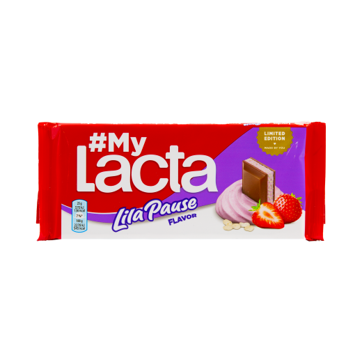 Σοκολάτα Γάλακτος με Γεύση Lila Pause | Lacta