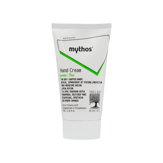 Cream for Dry Hands with Tea | MYTHOS 100% Olive 