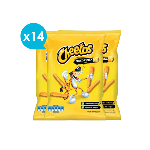 Πακοτίνια Σνακ από Καλαμπόκι με τυρί (x14) | Cheetos