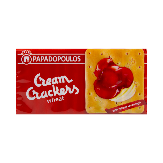 Cream Crackers Wheat | PAPADOPOULOS