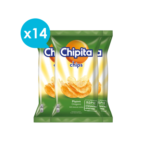 Potato Chips with Oregano (x14) | Chipita