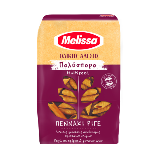 Pennette Rigate whole wheat multiseed | Melissa