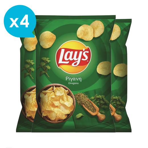 Potato Chips with Oregano (x4) | Lays
