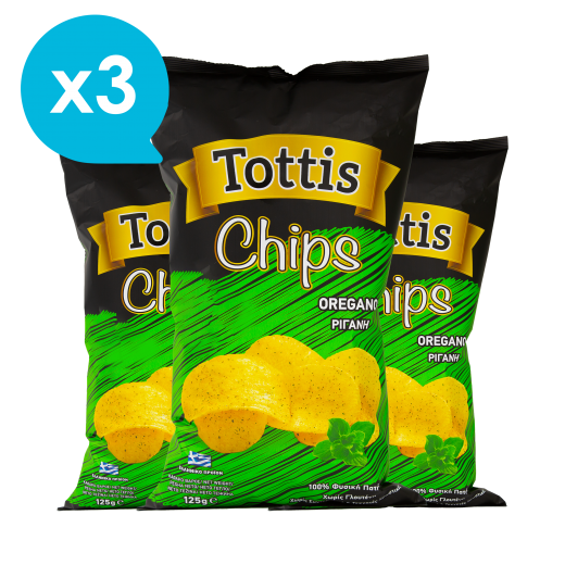 Potato Chips with Oregano (x3) | Tottis