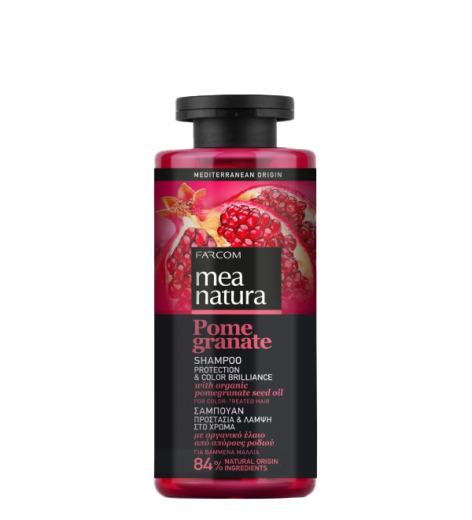 Σαμπουάν για Βαμμένα Μαλλιά με Ρόδι | Mea Natura Pomegranate 