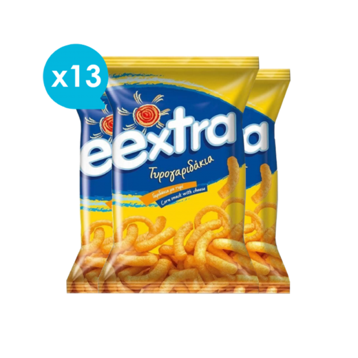 Extra Σνακ Καλαμποκιού με Τυρί (x13) | Chipita