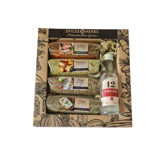 Spice Gift Set with Ouzo 12
