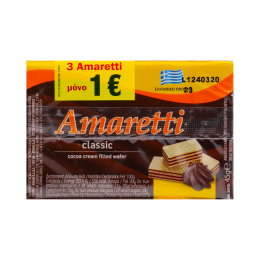 Γκοφρέτα με Κρέμα Κακάο | Amaretti
