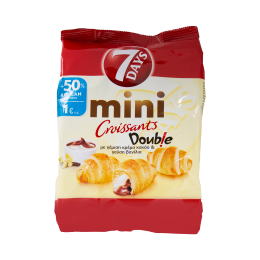 Mini Croissants with Cocoa & Vanilla Cream | 7 DAYS 