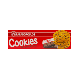 Μπισκότα με κομμάτια Σοκολάτας x3 | Παπαδοπούλου