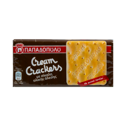 Cream Crackers with Wholegrain Rye | PAPADOPOULOS