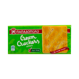 Cream Crackers χωρίς Ζάχαρη x3 | ΠΑΠΑΔΟΠΟΥΛΟΥ