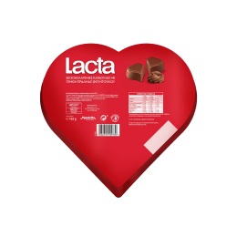 Milk Heartshaped Chocolates with Hazelnut Praline | Lacta