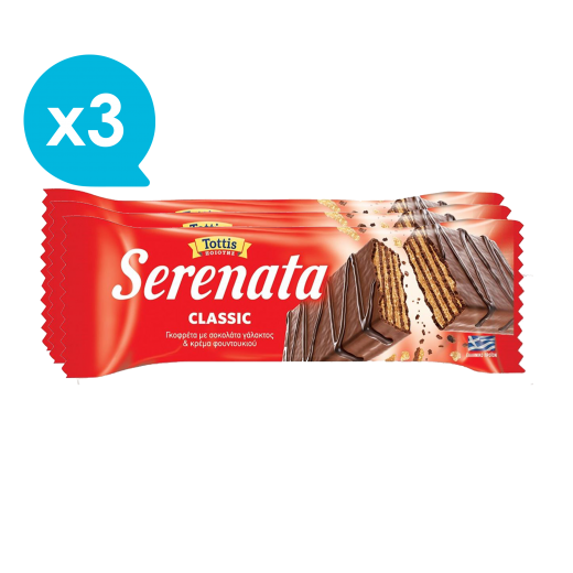 Wafer with Milk Chocolate and Cocoa Cream | Serenata 